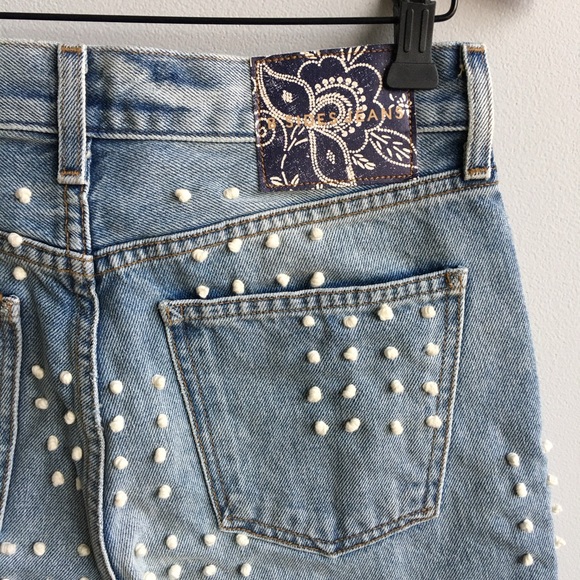 NWT. B sides Stowe Jean Allen Lt. Vintage French Knot Hand Embroider - Picture 12 of 16